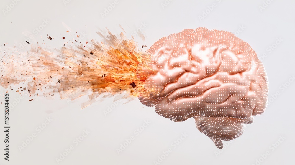 Poster abstract visualization of explosive brain activity in modern neuroimaging lab environment