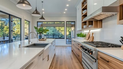 Modern Farmhouse Kitchen Interior Design - Modern Farmhouse