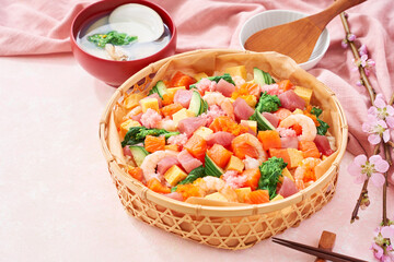 春のちらし寿司 - ひなまつりやお祝いに