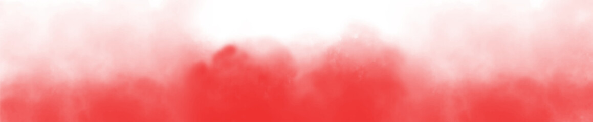 PNG fog texture isolated on transparent background. Border from smoke. Design element. Red vector cloudiness.