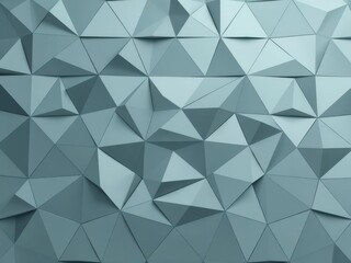Fototapeta premium Interlocking, low-poly triangles forming an abstract, modern geometric pattern, pattern, vector