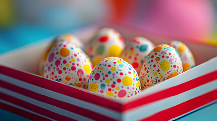 Fototapeta premium easter, egg, eggs, holiday, decoration, spring, celebration, colorful, color, basket, tradition, colored, food, painted, traditional, season, yellow, green, symbol, easter eggs, paint, seasonal, easte