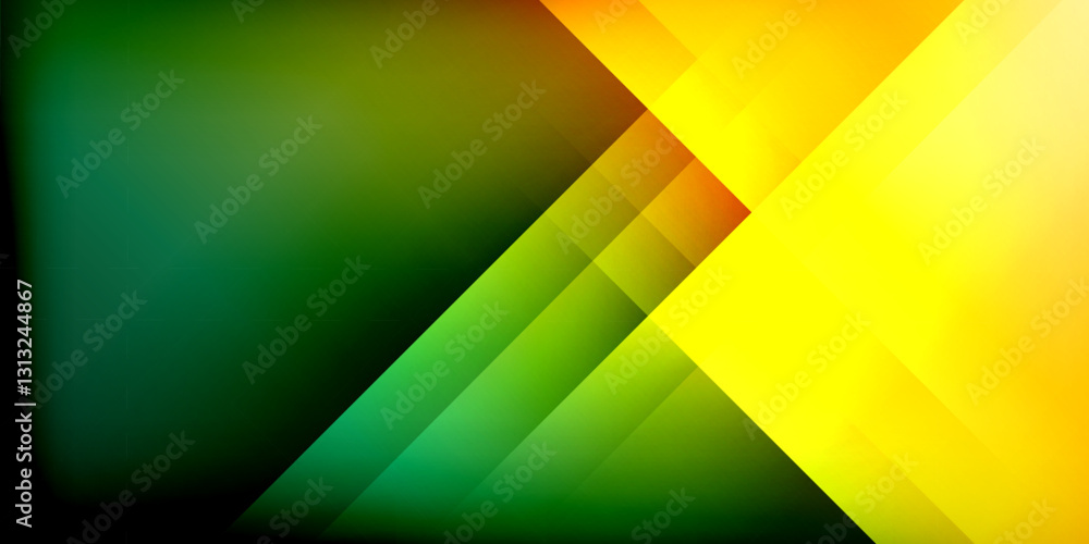 Poster dynamic shadow lines geometric shapes