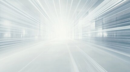 Abstract urban motion blur, futuristic perspective, pathway, concept background