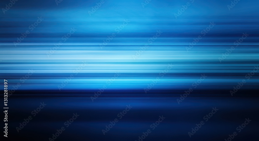 Poster abstract blue blurred background with smooth lines and gradient effect suitable for technology, desi