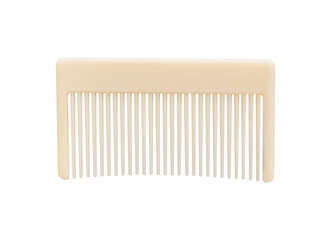 Comb hair isolated on white