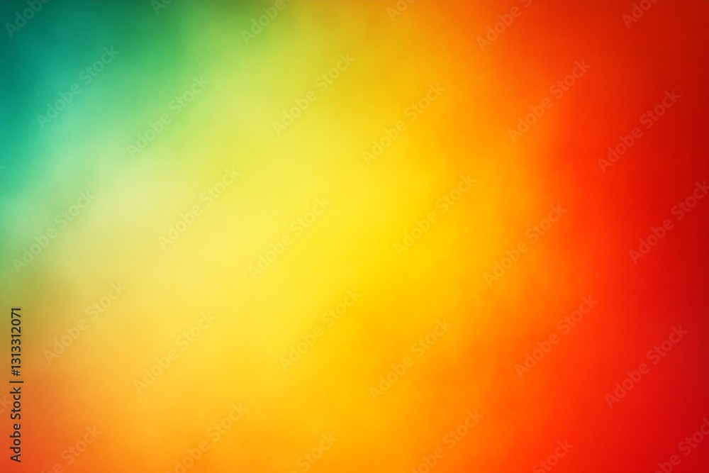 Poster Soft blurred gradient background with warm colors merging seamlessly for design purposes : Generative AI