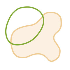 Obraz premium Abstract healthy doodle