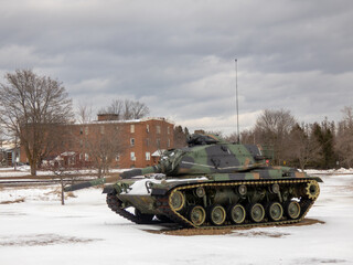 American military tank