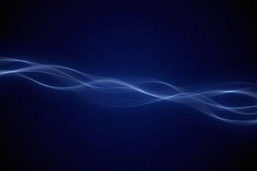 Fototapeta premium blue circuit board background with lines and dots