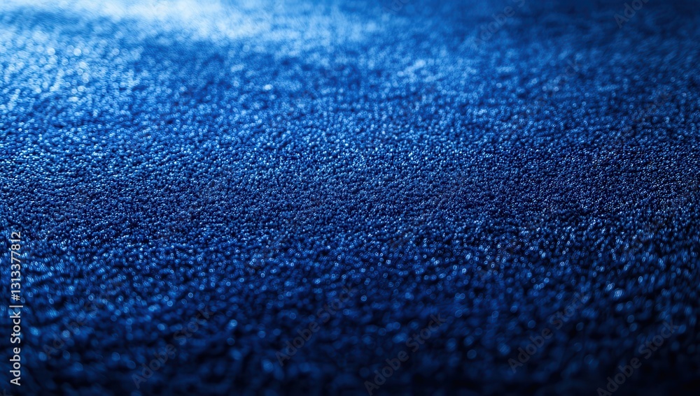 Poster close-up view of soft blue textured surface with a shimmering finish ideal for background or design 