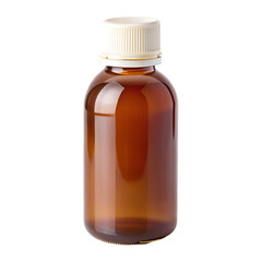 medicine bottle isolated on white
