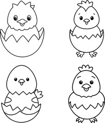 Spring Moment Floral and Nature Line Art Collection