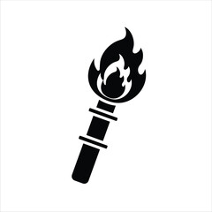 Bamboo Torch - Silhouette of Ramadan and Islamic Icons