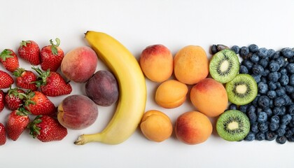 Rainbow of Fresh Fruit