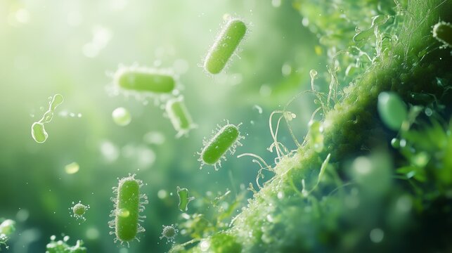 The Green Vitality of the Micro World