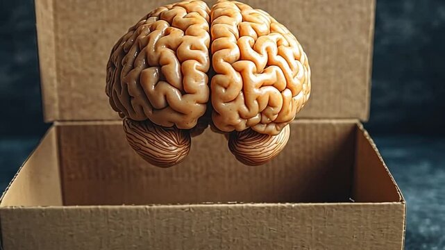 Brain in a Cardboard Box - Concept of Knowledge, Creativity
