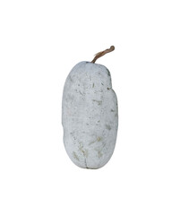 Ash gourd/ White gourd isolated on transparent background, also known as chalkumra or wax guard 