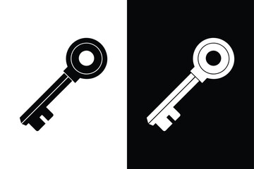 Medieval to Modern Key Designs Flat Vector Illustration