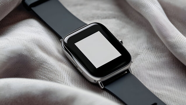 Sophisticated Smartwatch with Classic Analog-Style Face, Gold Case, and Stylish Leather Strap