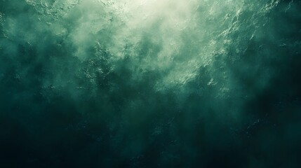 Obraz premium A dark and mysterious depiction of an underwater scene
