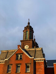 Fototapeta premium Spire with Clock