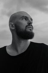 brutal man with a beard