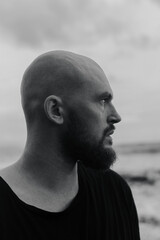 brutal man with a beard
