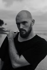 brutal man with a beard
