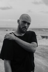 brutal man with a beard