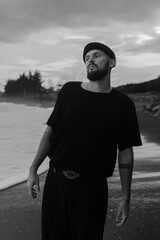 brutal man with a beard