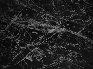 Black marble texture wall background. Black granite