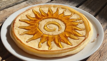 Sunny Side Up Pancake Art