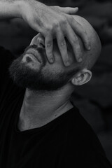 brutal man with a beard