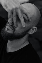 brutal man with a beard