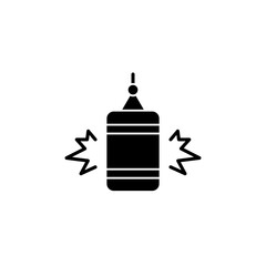 Punching Bag glyph icon