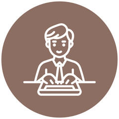 Screenwriter Vector Icon