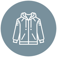 Naklejka premium Tracksuit Vector Icon