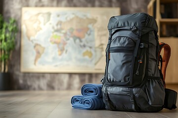 Stylish Travel Backpack Ready for Adventure