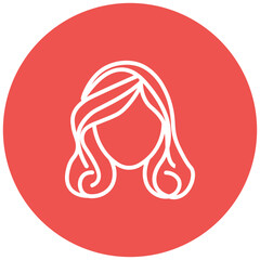 Wig Vector Icon