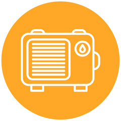 AC Compressor Vector Icon