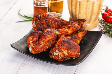 Indian tandoori turkey shoulder wing