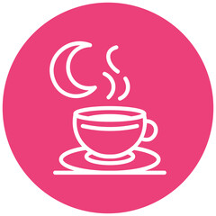 Midnight Drink Vector Icon
