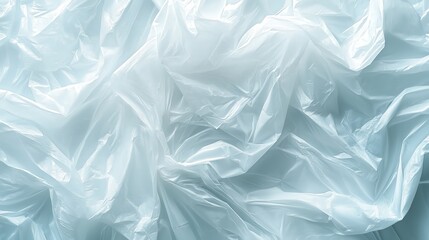 Obraz premium Crinkled Plastic Wrap Texture
