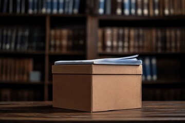 Fototapeta premium Document Box