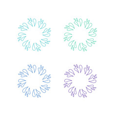 Water Splash Sign Symbol Logo Vector
