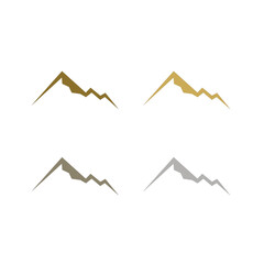 BLUE HILLS SIGN SYMBOL LOGO VECTOR ISOLATED ON WHITE
