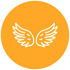 Fairy Wings Vector Icon