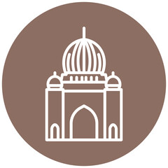 Dubai Opera Vector Icon