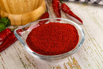 Spicy dry hot Chili powder